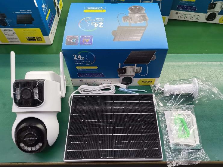 Câmara Solar iCSee AOV 4G — 4MP