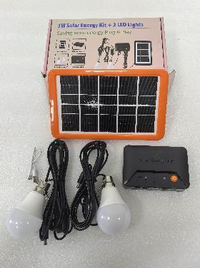 Kit solar de iluminação — 2 lâmpadas